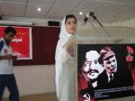 Malala Yousufzai speaking at the Marxist school in SWAT