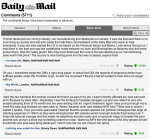Daily Mail - 10,000 thumbs-up Margaret Thatcher "destroyed our society"