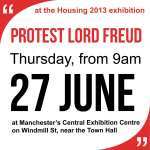 Protest Lord Freud