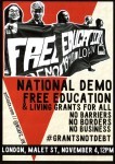 Free Education Flyer (front page).