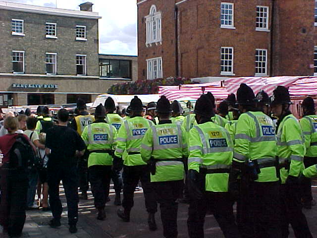 Huntingdon - Reinforcements move in