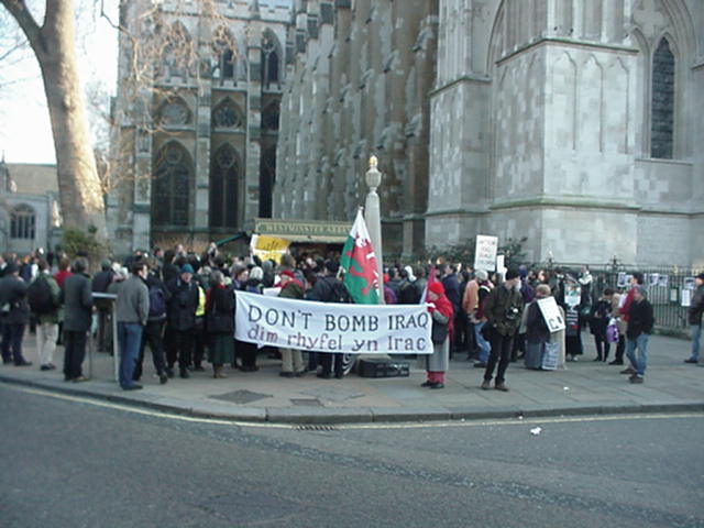 Iraq Sanction Demo - Rally Pic