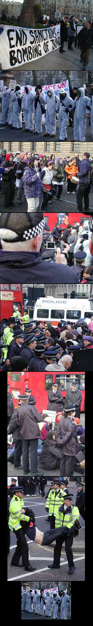 Anti-sanction demo pic gallery