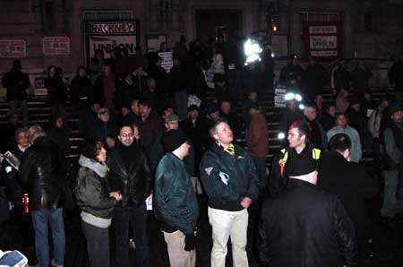 Hackney fight on [photo]