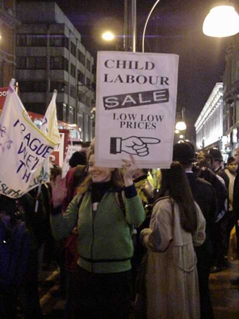 Nike/Gap Protest-Just Do It! International Women's Day