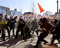Photo Of Wall Of Shame Coming Down In Quebec City
