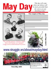 Celebrate May Day - PDF poster and pamphlet