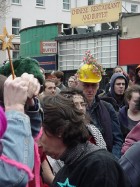 Photo: Samba band arrives at King's Cross Station (10AM)