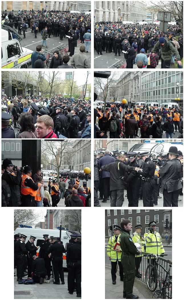 Pictures from Critical Mass Section 60 - Mayday 2001