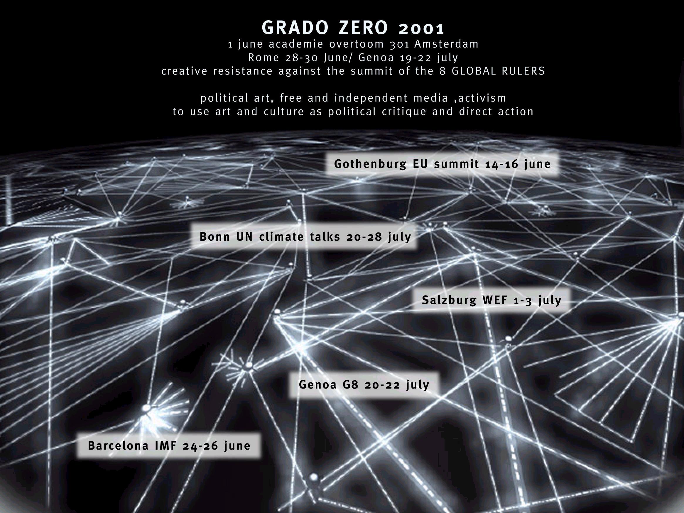 CREATIVE RESISTANCE AGAINST G8