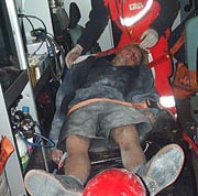 Victims from the police attack