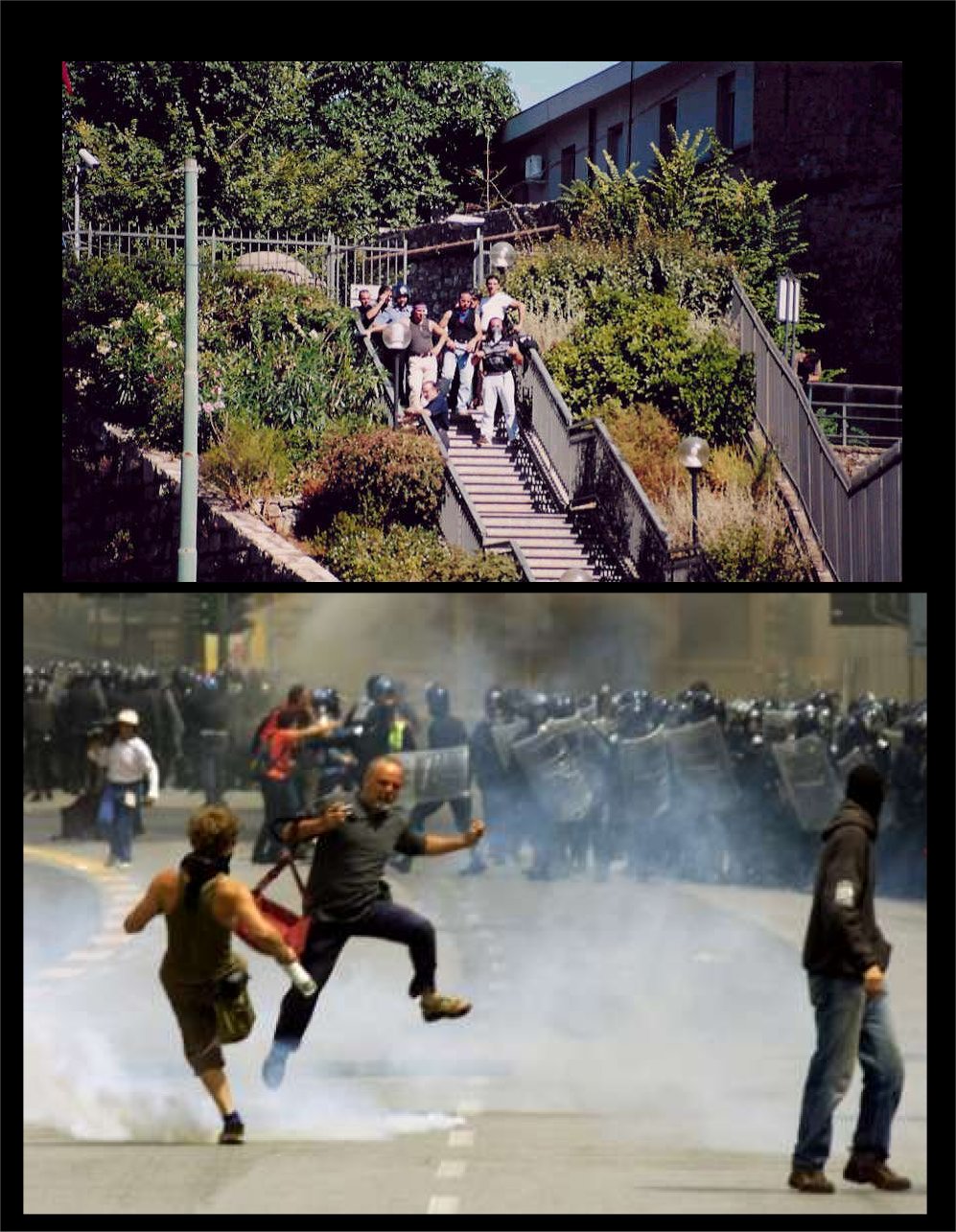 police infiltrator in action ?