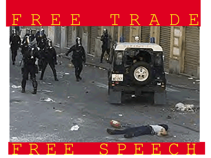 free trade/speech poster/tshirt/etc...