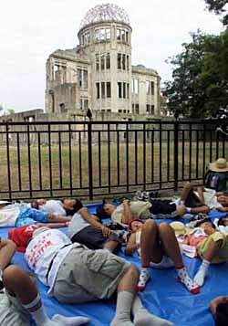 HIROSHIMA NEVER AGAIN!