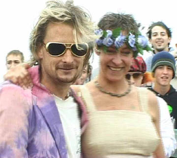 Smokey Bears Picnic - bride & groom photo