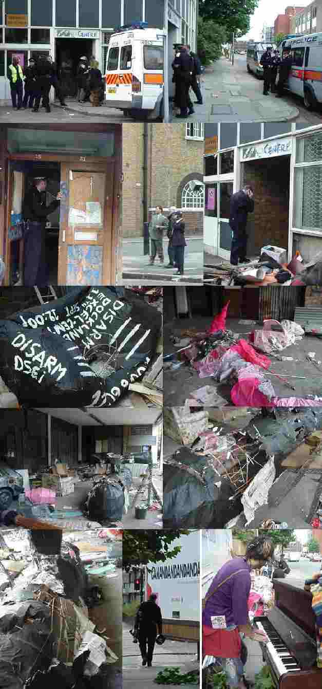 Borough eviction - pics and report