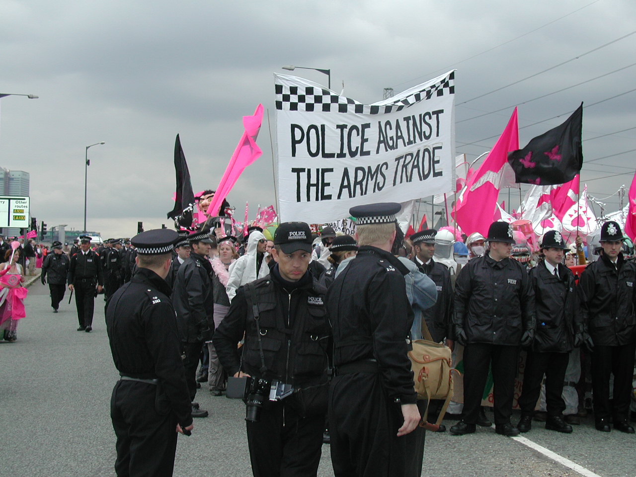 DSEI Pig Solidarity