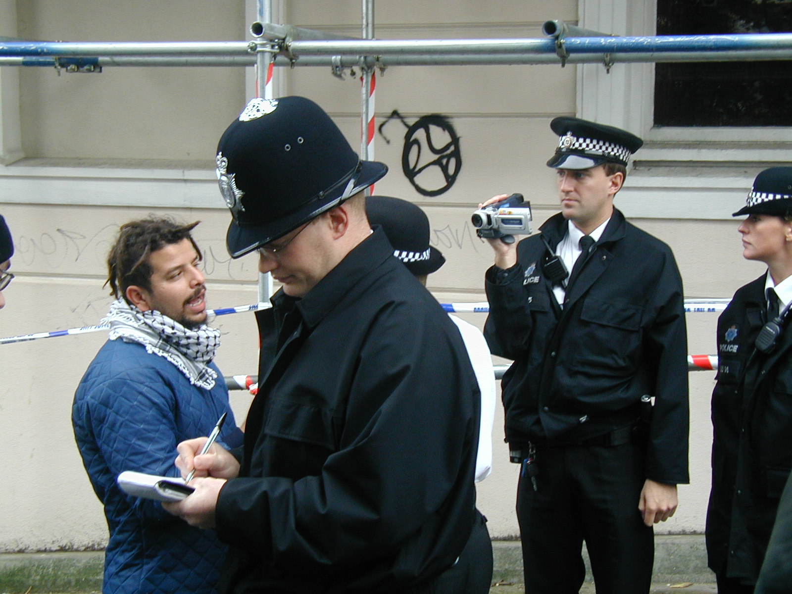 Anti-war action in Brighton