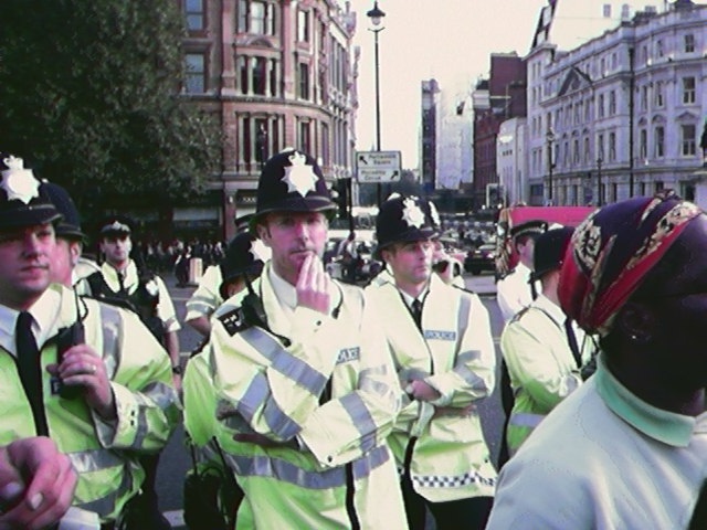 TWO PICS and COMMENT from 13OCT LONDON DEMO