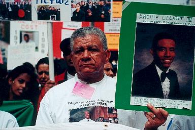 "Angry Black Men" PHOTO ESSAY . March for Justice Against Police Brutalaity