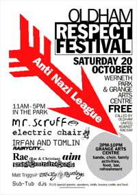 Police / council ban Oldham anti-racist respect festival