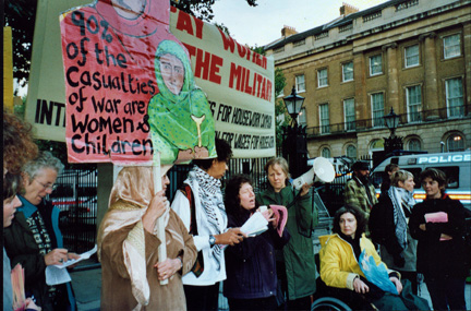 Women oppose war because we pay the highest pri