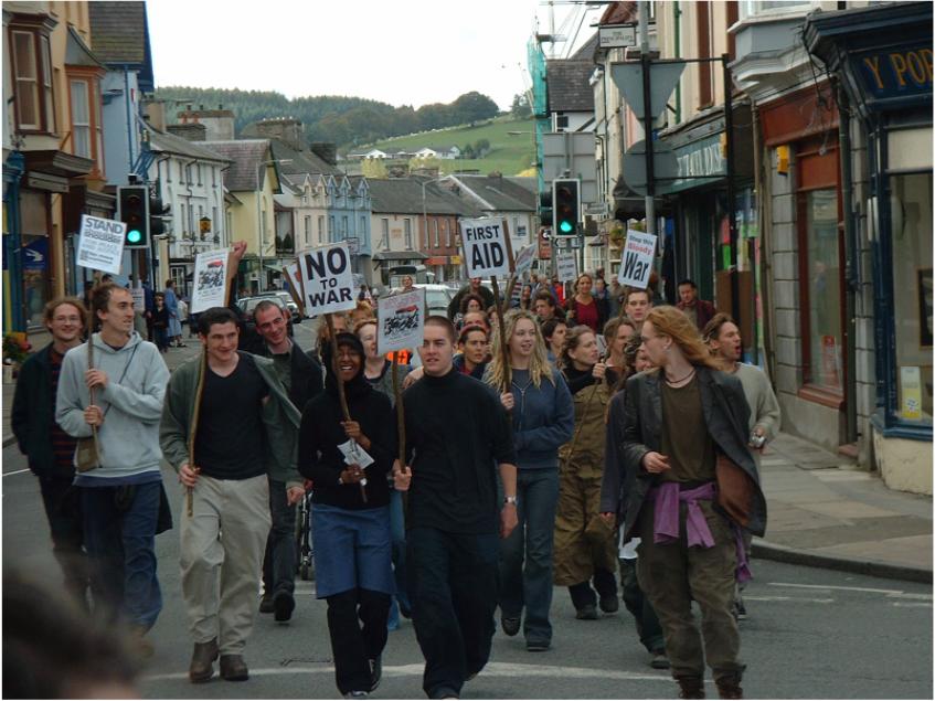 Lampeter Peace Demo