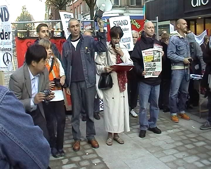 Manchester Anti-War photos