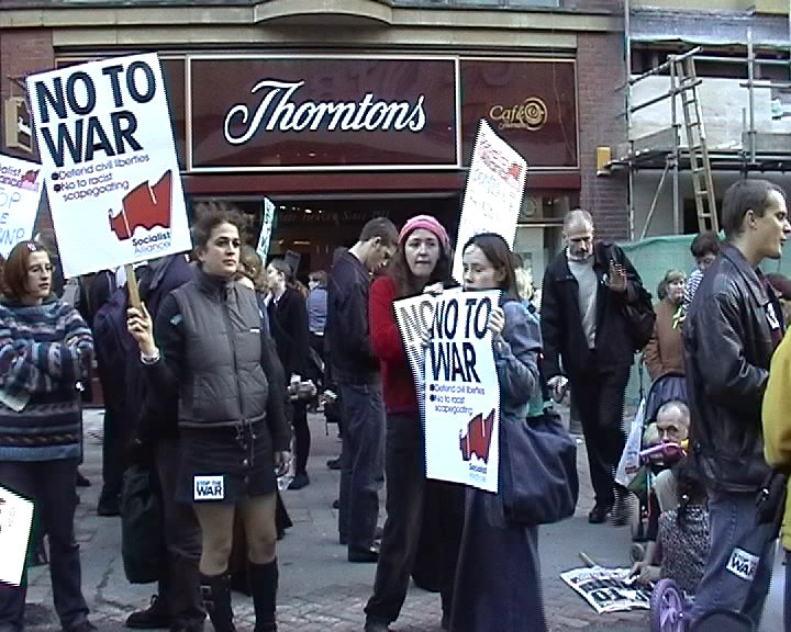 Manchester Anti-War photos