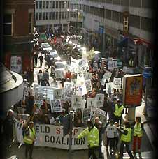 Biggest demo for years