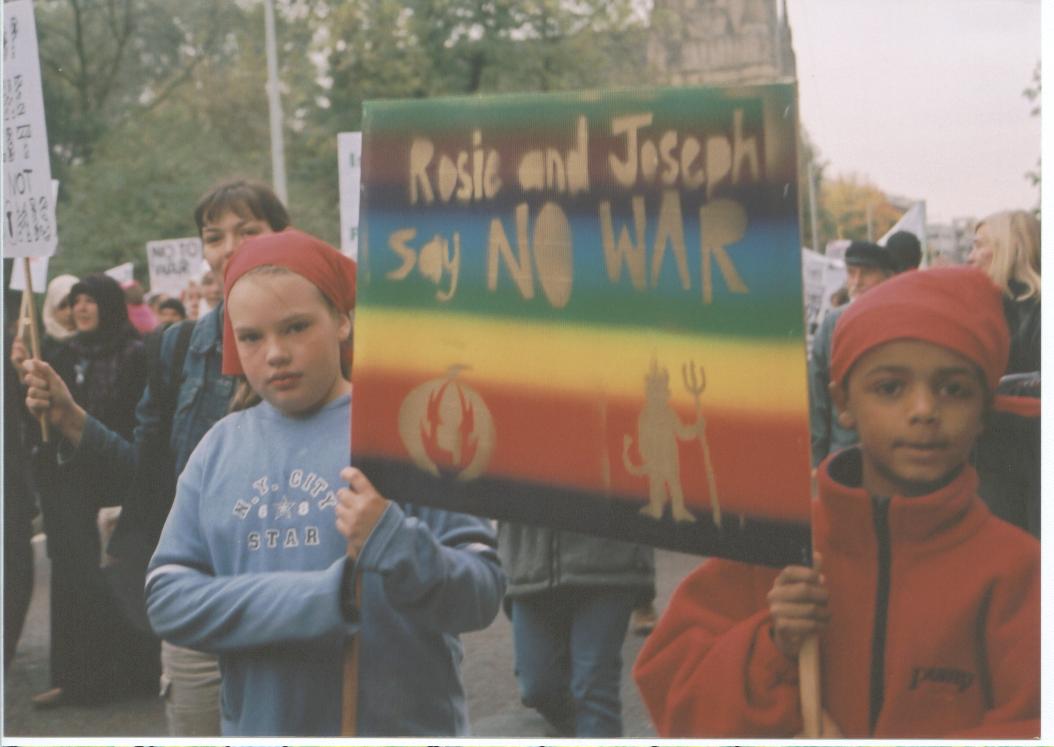 Photos of Manchester Stop the War march 3rd November
