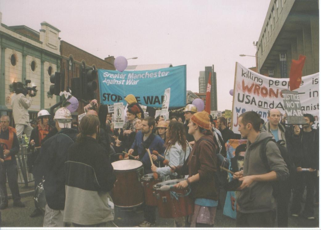 2nd Set. Manchester Anti-War demo 3rd Nov