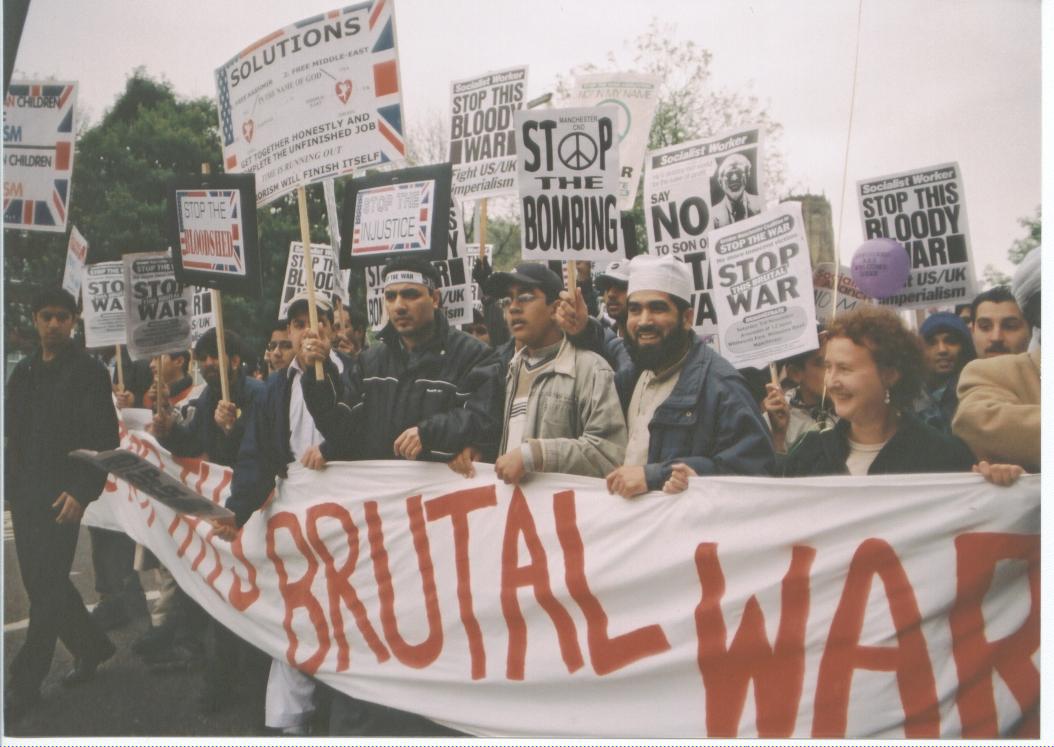 2nd Set. Manchester Anti-War demo 3rd Nov