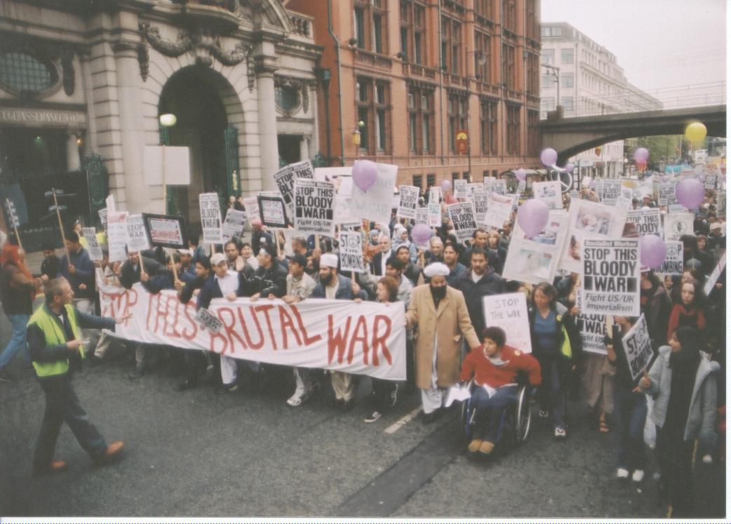 2nd Set. Manchester Anti-War demo 3rd Nov