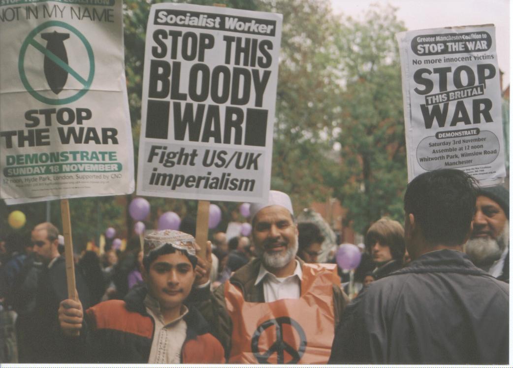 3rd Set Manchester Anti-war demo 3rd Nov