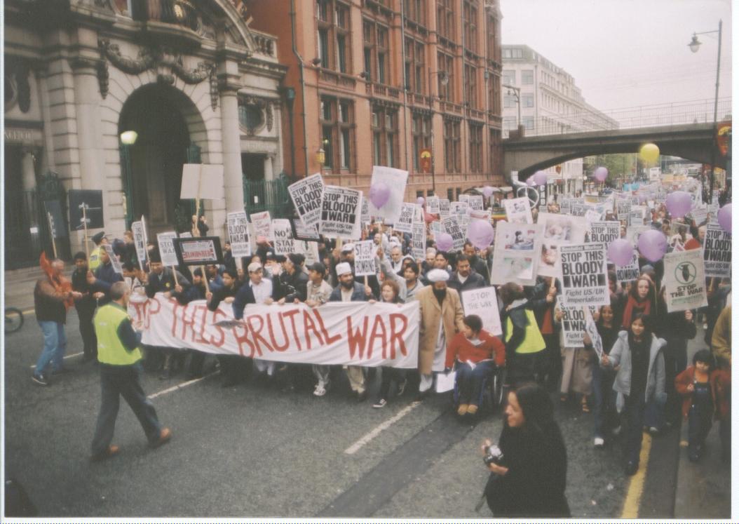 3rd Set Manchester Anti-war demo 3rd Nov