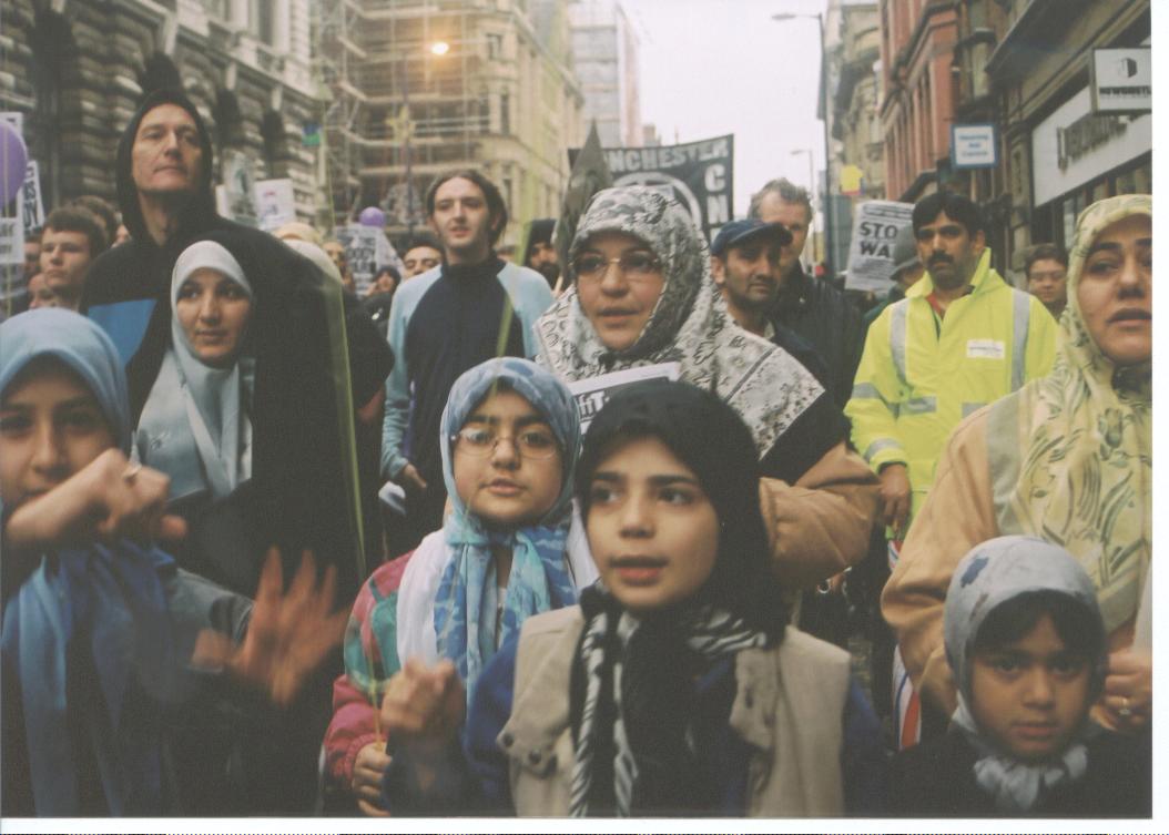 4th Set Manchester March for Peace 3rd Nov