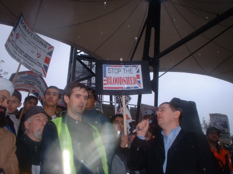 Manchester Stop the War demo 3.11.01