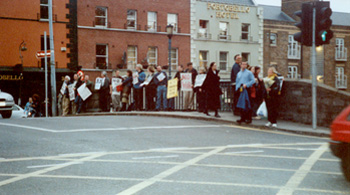 Rathmines Anti War Movement Portabello Bridge