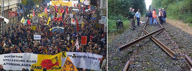 Nuclear waste not welcome in the Wendland, Germany