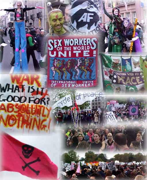 PHOTOS OF ANTI-WAR DEMO 18/11