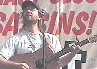 "NYC Fireman Song" by David Rovics at SOA Rally 11.17.01