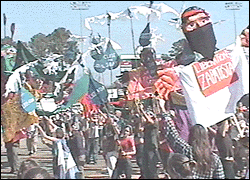 SOA Protest video, Day 01: "National Pastime"