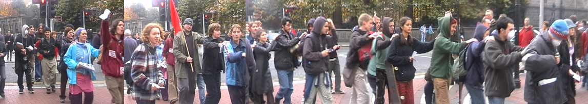 CONGA AGAINST CAPITALISM Dublin BND