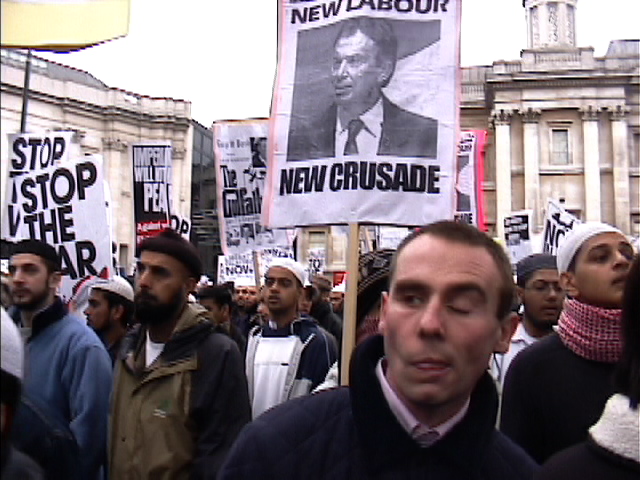 Pictures of Anti-War Demo at Trafalgar Square