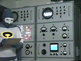 Who's under that disguise? Nobody knows.