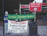 Esso Picket at Edgware Road, London