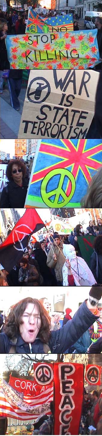 Picture of Dublin Protests Ireland