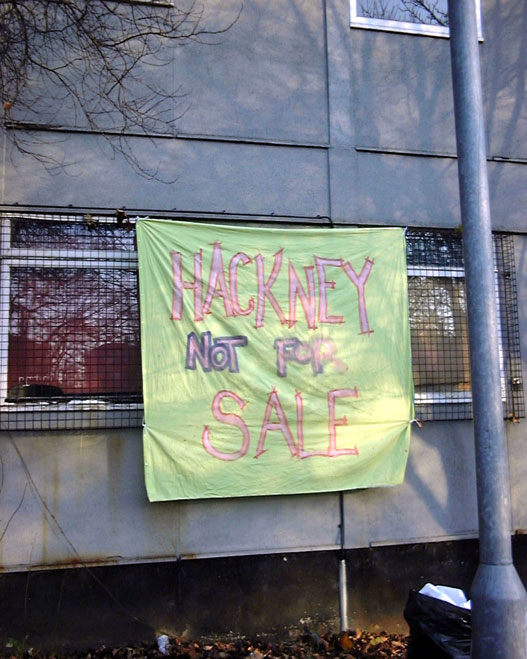 Clapton Square Campaign: Community Not Disunity!of the