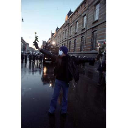 D14 demonstration Brussels EU Summit pictures